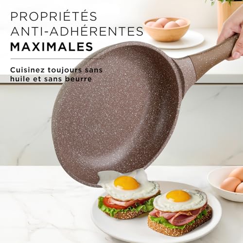 51hmibjodgl.jpg KASANOVA Set de casseroles antiadhésives 4 couches, batterie de cuisine pour induction, design moderne et sécurité sans