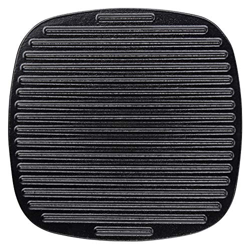 51j7w9y1z3l.jpg Tefal Jamie Oliver Premium fonte d'acier 22 cm, Fonte, Noir - Grill presse, Fonction chauffage rapide - 22 cm