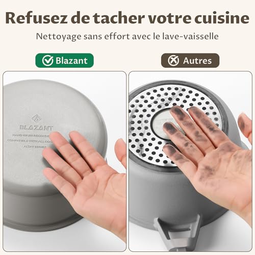 51k0w32jtkl.jpg Ensemble de poêles induction Poignée amovible 7 pièces 24 cm, Revêtement céramique antiadhésif, Pour tous types de plaqu