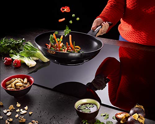 51k1 wdfil.jpg Poêle wok Tefal Emotion 28 cm, antiadhésif, garantie 10 ans, induction, cuisson uniforme, design moderne, poignée solide