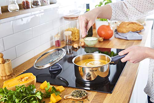 51pnooedlul.jpg Casserole Tefal en acier inoxydable Tefal Daily Cook, convient pour tous les types de feux y compris l’induction, robust