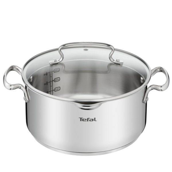 TEFAL DUETTO+ G7194655 CACEROLA ÉRABLE INOXIDABLE POUR CUISINE PROFESSIONNELLE ÉCONOMIE D'ÉNERGIE UNE CACEROLA ÉRABLE IN