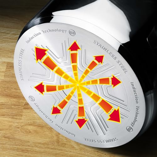 51w ewe3bql.jpg Poêle Tefal Virtuoso 28 cm Induction Garantie 10 ans Meilleures ventes Induction Résistante aux Rayures