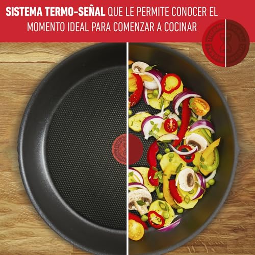 51x4xjeuohl.jpg SARTEN T-FAL JUST ALUMINIUM 24 CM NOIRE POUR CUISINE PROFESSIONNELLE FACILE À nettoyer