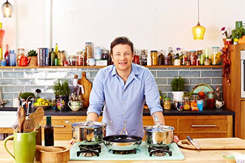 51xvawadlsl.jpg Poêle Tefal H80302 Jamie Oliver Induction Premium INOX hindsight
