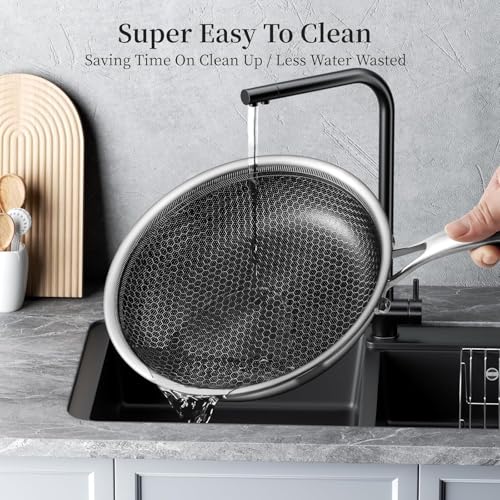 51ygf5hp6kl.jpg Poêles Innerwell 24+28 cm Induction Antiadhésif usadoires cuisiniers leftistère Séance Cooking Non-Toxis