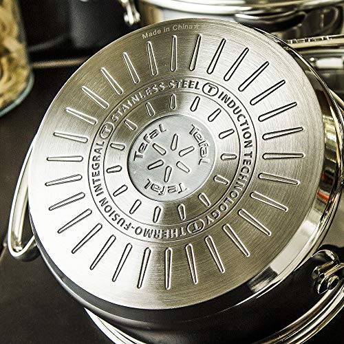 61k48g6gdl.jpg Tefal Zestaw Garnków DUETTO+ Émail Époxy Cuisine Professionnelle Cuisine DOMESTIQUE 2 Pièces Antiadhésif Robustesse Styl