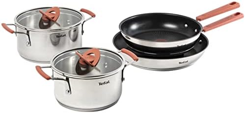 310att68xvl. ac 1.jpg Tefal Ingenio Batterie de cuisine 10 pièces, Revêtement antiadhésif, Cuisine en famille