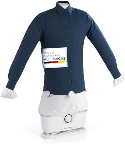 31pk1dgtosl. ac .jpg CLEANmaxx Repassage automatique de chemises PRO | Innovant & efficace pour chemises, chemisiers & t-shirts | Simplifie l