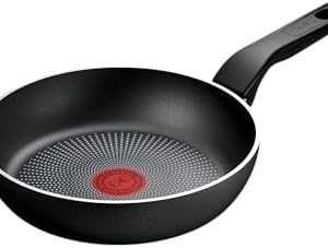 Pêle-frit Tefal C29704, aluminium 100% recyclé, 24 cm, fait en France, induction compatible, revêtement anti-adhésif, si
