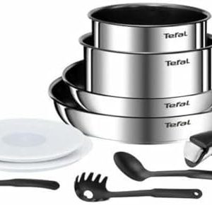 Casserole Tefal L897AS04 + Anti-Adhesive + Famille + Cuisine + Facile à Nettoyer + 30cm + Casseroles Chaudes En faisant