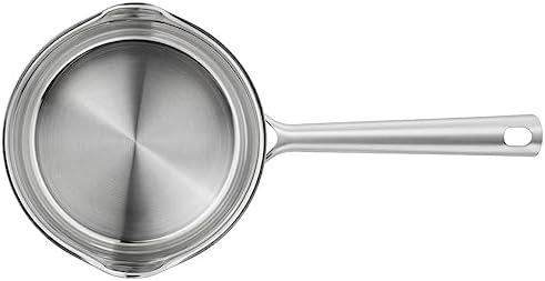 31cl3chxzl. ac .jpg ZWILLING Batterie de Cuisine TrueFlow, Acier Inoxydable, Fonction Verseuse, Cuisine Professionnelle, 5 Pièces, Argent In