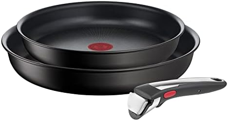 31rnx ylpl. ac .jpg Tefal Ingenio Unlimited - Batterie de cuisine 8 pièces, Convient aux Familles Actives - Poêle 28 cm & Casseroles 16/18/2