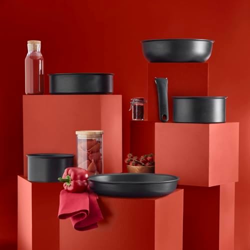 415zkx7dfl. ac .jpg Tefal Ingenio Unlimited ON L3959543 - Poêles et casseroles antiadhésives 22 et 28 cm, nettoyage facile, indicateur de ch