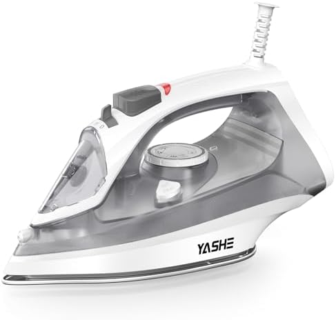 41nld0 2vcl. ac .jpg Fer à repasser 2300 W avec semelle anti-adhésive pour hommes et femmes, chauffage rapide et fonction pressing inclus, au