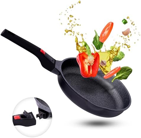 41o4y6qmal. ac .jpg INTIGNIS Poêles céramique antiadhésives 24 & 28 cm – poignées amovibles – résistant 220 °C – sans PFOA/PTFE/PFAS – induc