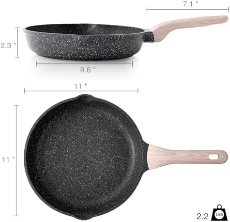 41qjyvcmvbl. ac .jpg Poêle Ceramique Induction Kordisen 32 cm, Antiadhésive et Saine, Sans PFOA et PFAS pour la Cuisine
