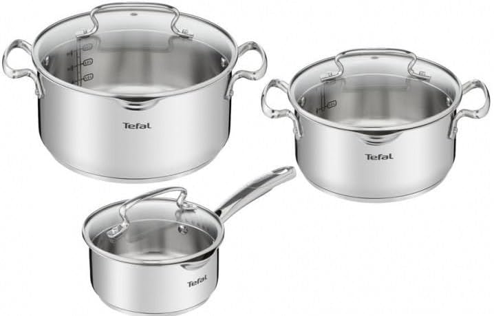 41sgx4zpv9l. ac .jpg Tefal Duetto G719S674 Set 6 Pièces - Convient aux Cuisine En Famille - Hyde Park Et Fluide Antiadhésif Performant - Set