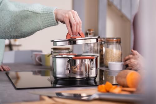 41wspwy4qgl. ac .jpg Tefal Ingenio 11 pièces, induction, revêtement antiadhésif, écolo, poêles et casseroles empilables, compatible lave-vais