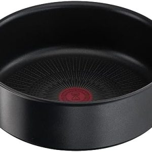 Tefal Ingenio Unlimited L7633302 Casserole empilable induction antiadhésive gain de place Noir 24 cm