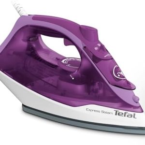 Tefal FV2836 Fer à repasser en céramique sèche et vapeur 2400 W - Pour femmes - Idéal pour la maison - Puissant - 2400 W