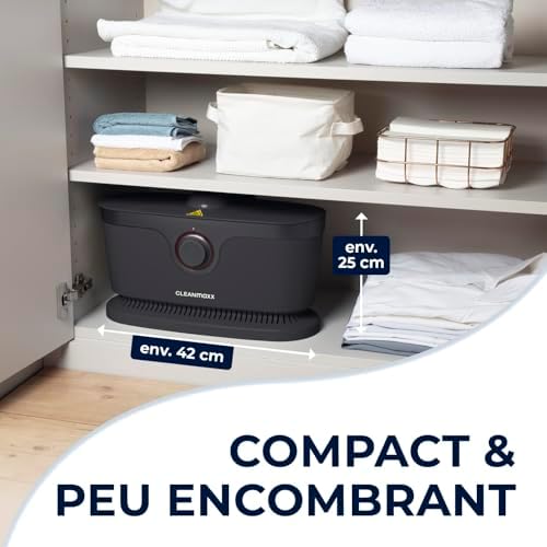 41rceq1gqkl. ac .jpg CLEANmaxx Repassage automatique de chemises PRO | Innovant & efficace pour chemises, chemisiers & t-shirts | Simplifie l