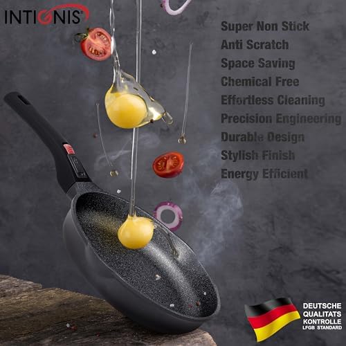 41vhpi3ntfl. ac .jpg INTIGNIS Poêles céramique antiadhésives 24 & 28 cm – poignées amovibles – résistant 220 °C – sans PFOA/PTFE/PFAS – induc