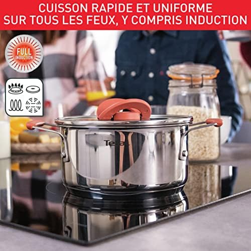 511siv8lfjl. ac .jpg Tefal Ingenio 11 pièces, induction, revêtement antiadhésif, écolo, poêles et casseroles empilables, compatible lave-vais