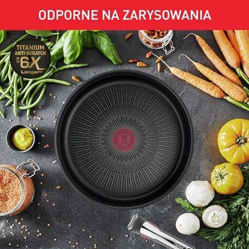 51ku1xk0prl. ac .jpg Tefal Ingenio Unlimited - Batterie de cuisine 8 pièces, Convient aux Familles Actives - Poêle 28 cm & Casseroles 16/18/2