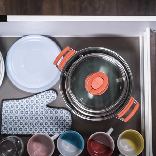 51ml9jesmvl. ac 1.jpg Tefal Ingenio Batterie de cuisine 10 pièces, Revêtement antiadhésif, Cuisine en famille