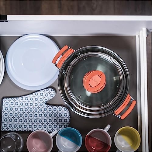 51mllvl3p5l. ac .jpg Tefal Ingenio 11 pièces, induction, revêtement antiadhésif, écolo, poêles et casseroles empilables, compatible lave-vais