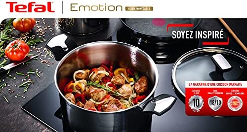 51n5xco80js. ac .jpg Tefal Ingenio 11 pièces, induction, revêtement antiadhésif, écolo, poêles et casseroles empilables, compatible lave-vais