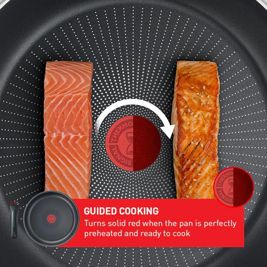 71abstzheol. ac 1.jpg Tefal Ingenio Batterie de cuisine 10 pièces, Revêtement antiadhésif, Cuisine en famille