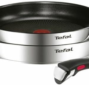 Poêle Tefal INGENIO Emotion noire : revêtement antiadhésif, cuisine facile, famille anglaise, intérieur, cuisine à domic