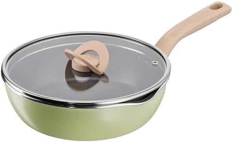 31zlyzdzrcl. ac .jpg Poêle Tefal Duetto A7040863, Induction, Revêtement antiadhésif, Acier inoxydable 18/10, Garantie 10 ans