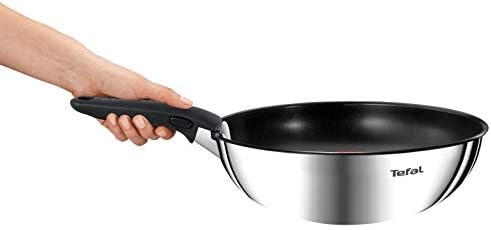 31qr8bu8vml. ac .jpg TEFAL INGENIO EMOTION Batterie de cuisine 12 pièces Argent