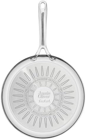 41eykjdvotl. ac .jpg Poêle Tefal Jamie Oliver Cook Smart Inox Induction Robuste | Poignée Rivetée Poêle Tefal Jamie Oliver Cook Smart 28 cm