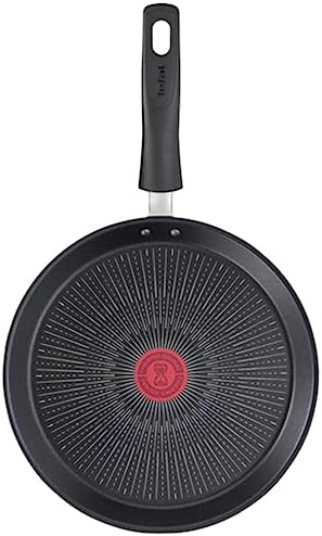 41h0euapjsl. ac .jpg Crêpes Tefal Poêle induction 28 cm antiadhésif résistant aux rayures & poignée amovible Ingenio, sécurité 3 points