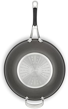 41kdphrvyl. ac .jpg Poêle grill Tefal Jamie Oliver - Aluminum anodisé dur - 23 x 27 cm, Noir - Antiadhésif - Cuisine en famille - Réduction