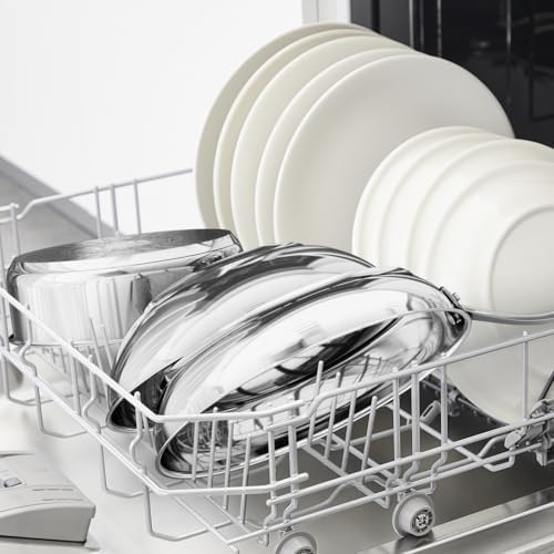 41neorrsqsl. ac .jpg Casseroles Tefal Duetto A7054463 Induction 20cm Acier Inoxydable Filtre Verre Garantie 10 Ans