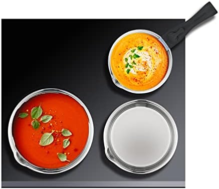 41fbm1gmxql. ac .jpg ARTHUR MARTIN Batterie de Cuisine Inox 10 Pièces Cuisine USA | Antiadhérents, Compatible Tous Feux, Poignées Amovibles |