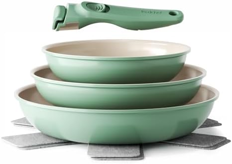 41jhrpyhhtl. ac .jpg Redchef Lot de poêles céramiques anti-adhésives_global recyclé_global recyclé_global recyclé