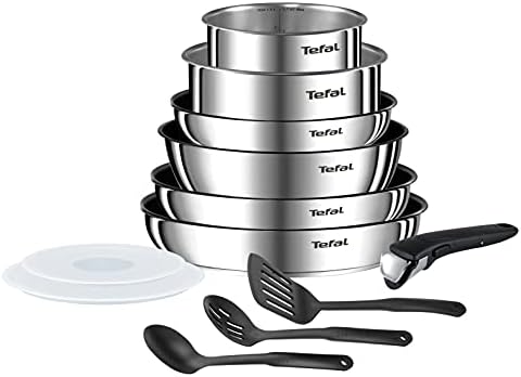 41og9q1zss. ac .jpg TEFAL INGENIO EMOTION Batterie de cuisine 12 pièces Argent