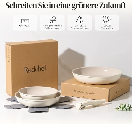 41yf3gevc6l. ac .jpg Redchef Lot de poêles céramiques anti-adhésives_global recyclé_global recyclé_global recyclé