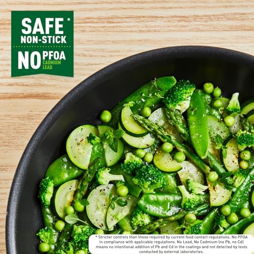 51qhq1xbrgl. ac .jpg Poêle Tefal Duetto A7040863, Induction, Revêtement antiadhésif, Acier inoxydable 18/10, Garantie 10 ans